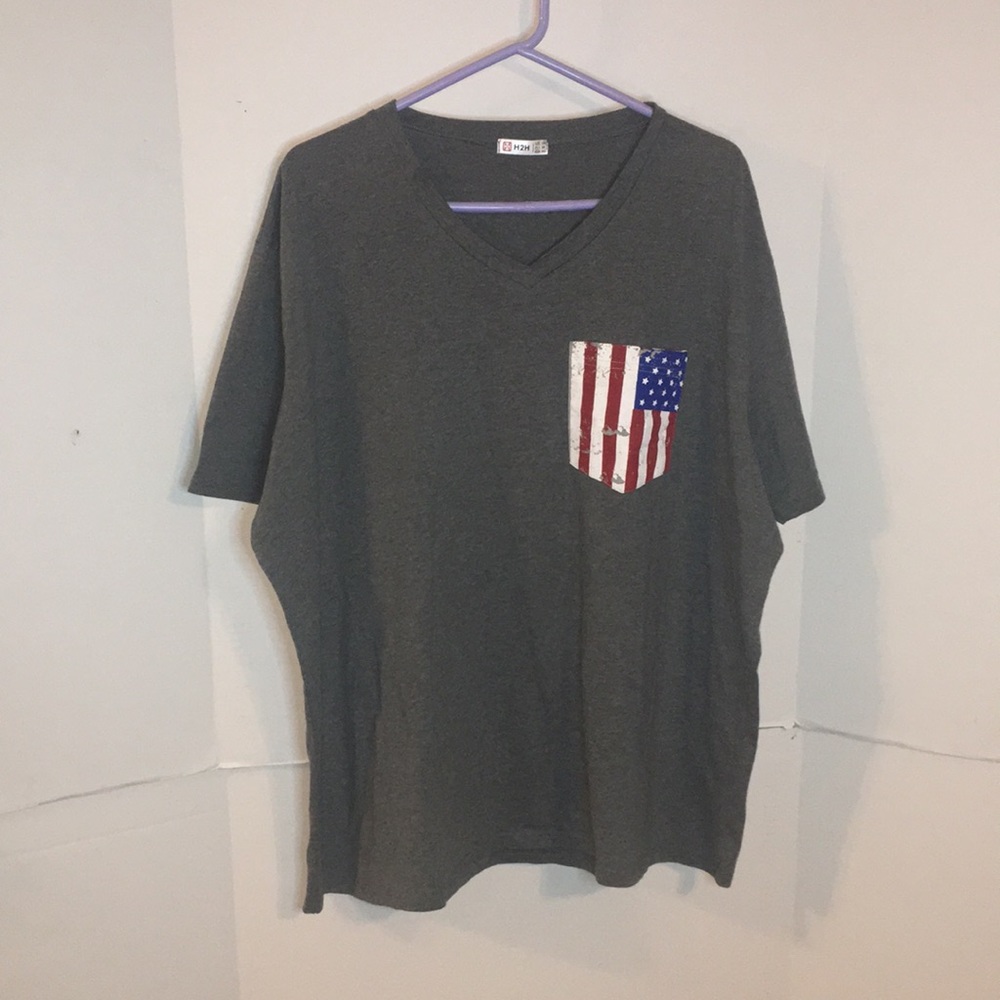 H2H BRAND BOYFRIEND TEE SIZE 3XL OVERSIZED